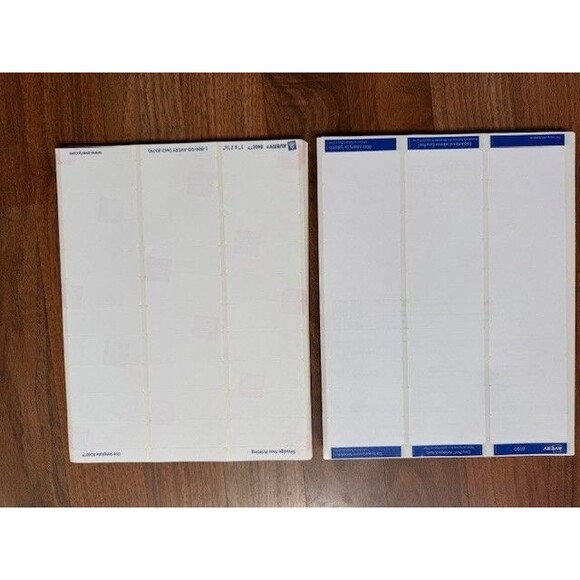 Avery 8460 & 8160 Address Labels 240 Labels 1" x 2 5/8" - Picture 1 of 9